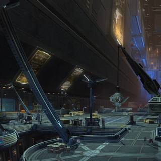 Coruscant iPhone wallpaper