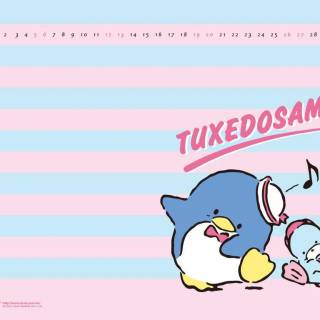 Tuxedo Sam desktop wallpaper