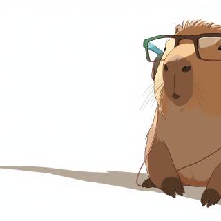 Capybara desktop wallpaper