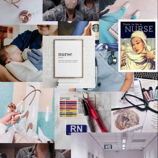 Nurse aesthetic wallpaper