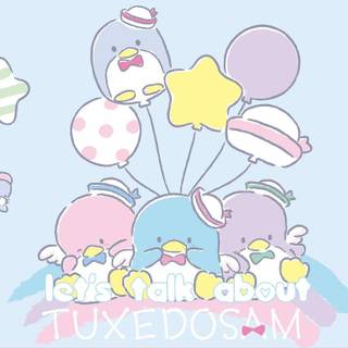 Tuxedo Sam desktop wallpaper