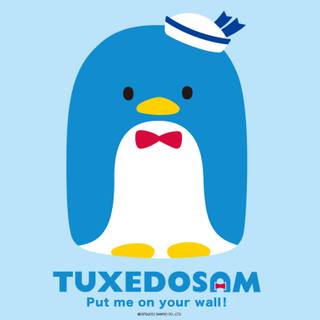 Tuxedo Sam desktop wallpaper
