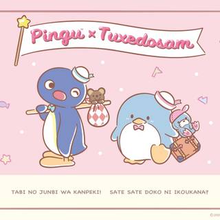 Tuxedo Sam desktop wallpaper