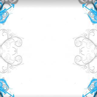 Blue and white desktop wallpaper