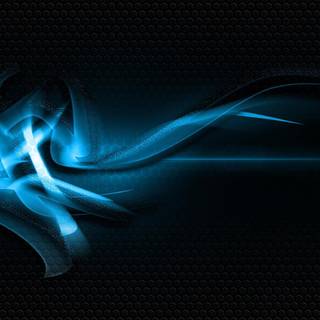 Blue and white desktop wallpaper