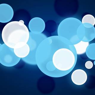 Blue and white desktop wallpaper