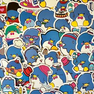 Tuxedo Sam desktop wallpaper