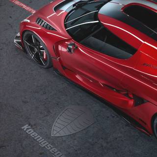 Koenigsegg Jesko mobile wallpaper