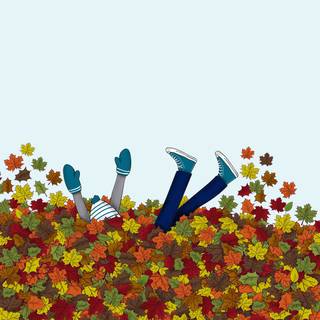 Simple fall desktop wallpaper