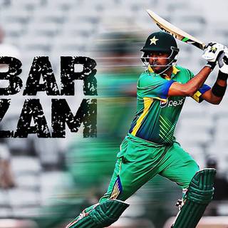 Babar Azam desktop wallpaper