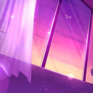 Pink and purple desktop wallpaper