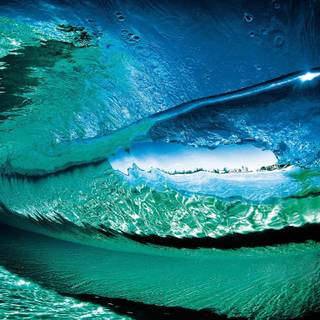 Desktop waves wallpaper