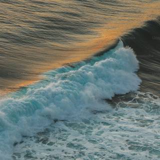 Waves mobile wallpaper