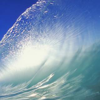 Desktop waves wallpaper