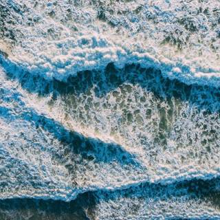 Desktop waves wallpaper