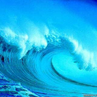 Desktop waves wallpaper