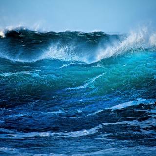 Desktop waves wallpaper