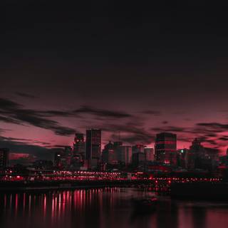 Night city laptop wallpaper