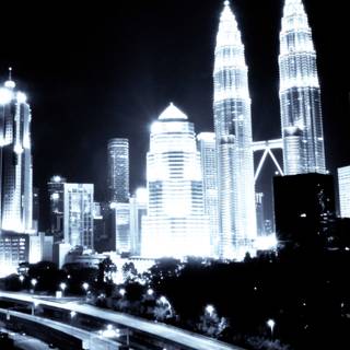 Dark city mobile wallpaper