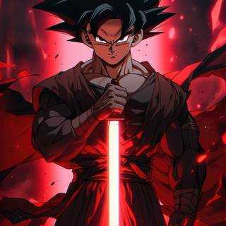 Goku dark mobile wallpaper
