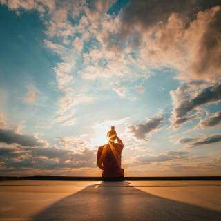 Meditation mobile wallpaper