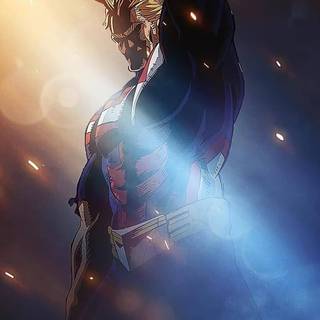 All Might mobile wallpaper
