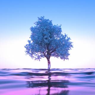 Mobile tree wallpaper