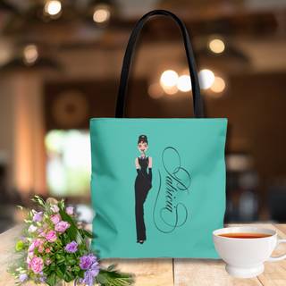 Tiffany bag wallpaper