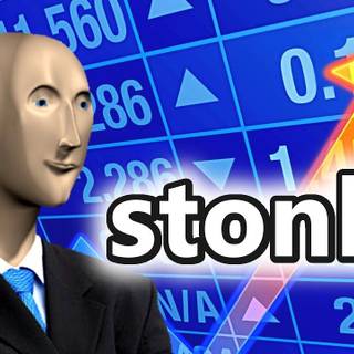Not stonks wallpaper