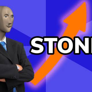Not stonks wallpaper