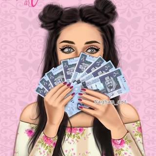 Aesthetic money wallpaper