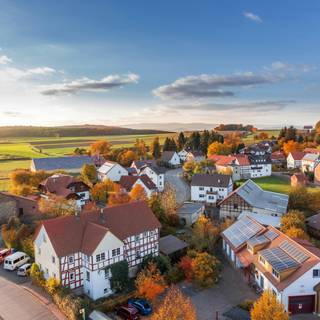 Small village wallpaper
