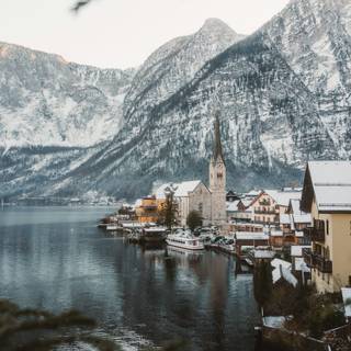 Small village wallpaper