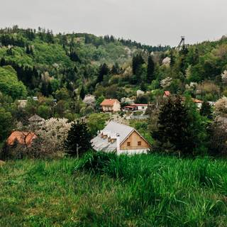 Small village wallpaper