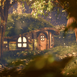 Small village wallpaper