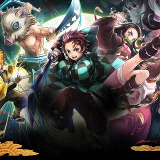 Demon Slayer anime 4k wallpaper