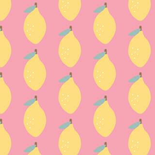 Pink lemon wallpaper