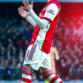 Odegaard iPhone wallpaper