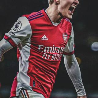 Odegaard iPhone wallpaper
