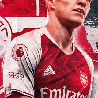 Odegaard iPhone wallpaper