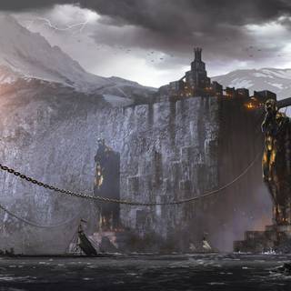 Fenris Dragon Age desktop wallpaper