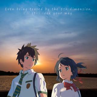 Your Name amoled wallpaper