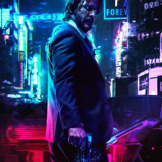 John Wick 8k wallpaper