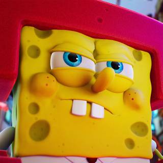 Spongebob PS5 wallpaper
