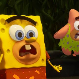 Spongebob PS5 wallpaper