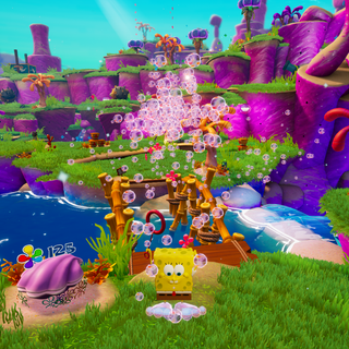 Spongebob PS5 wallpaper