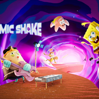 Spongebob PS5 wallpaper