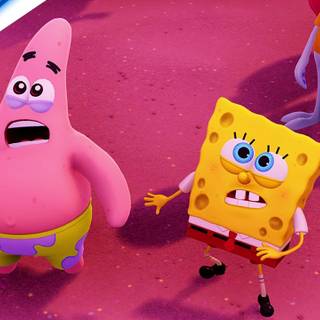 Spongebob PS5 wallpaper