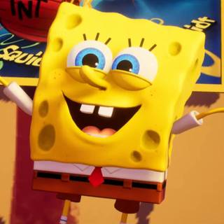 Spongebob PS5 wallpaper