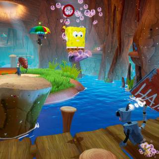 Spongebob PS5 wallpaper